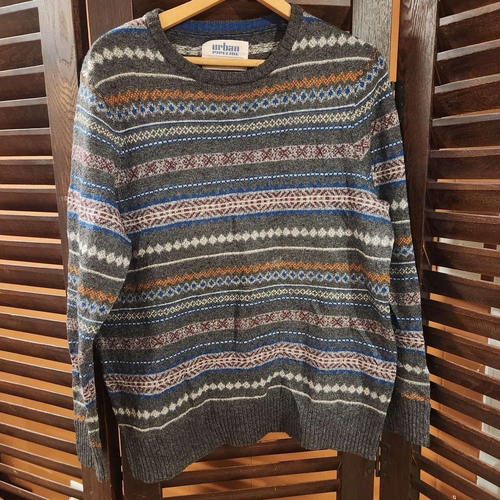 Urban Pipeline Multicolor Patterned Sweater 2BB